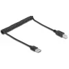USB-kaapeli DeLOCK 90130 USB 2.0 0,8 m musta