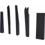 Muovikiilasarja ks tools 911.8160, iskunkestävä, 5 kpl