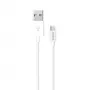 USB-kaapeli SAVIO CL-124 USB 2.0, USB A - Micro-USB B, 2 m, valkoinen