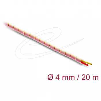 Kaapelin suojaputki DELOCK 19012 läpinäkyvä, pituus 20 m, sisähalkaisija 2 mm, ulkohalkaisija 4 mm, lämpötila -40–200 °C