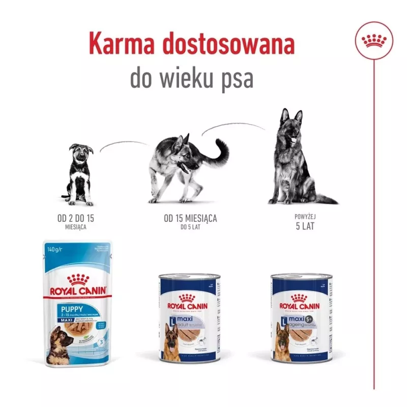 ROYAL CANIN SHN Maxi Ageing Loaf tölkki 410 g