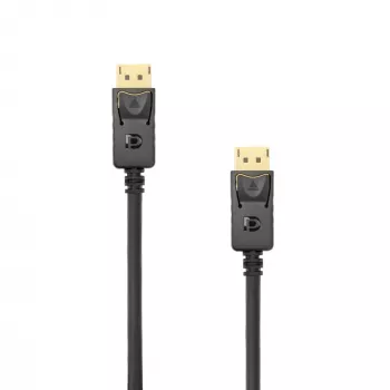 DisplayPort-kaapeli White Shark MAMBA 2m – 4K 60Hz, yhteensopiva 2.0:n kanssa