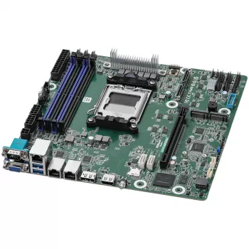 Emolevy ASRock EPYC4000D4U KNOLL3 X300 Micro ATX Socket AM5 DDR5 4 DIMM 48GB SATA III Gigabit LAN
