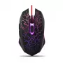 Esperanza MX211 LIGHTNING - hiiri - USB - hiiri - optinen - 6 painiketta - musta