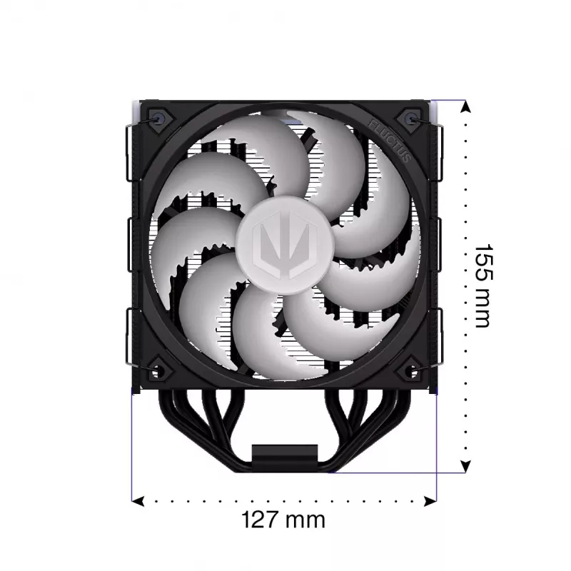 Endorfa Fera 5 musta ARGB CPU-jäähdytin