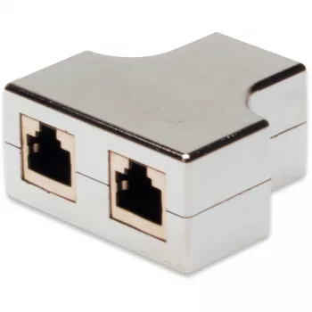 Verkkokaapeli Digitus CAT 5e RJ45 modulaariliitin suojattu harmaa