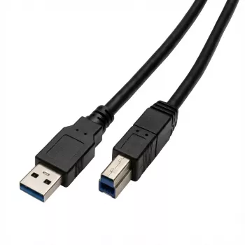 USB-A-USB-B-kaapeli Captiva 80292, 2 m, musta