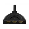 LogiLink - video-/äänijakaja/-kytkin - 3 x HDMI - pöytämalli