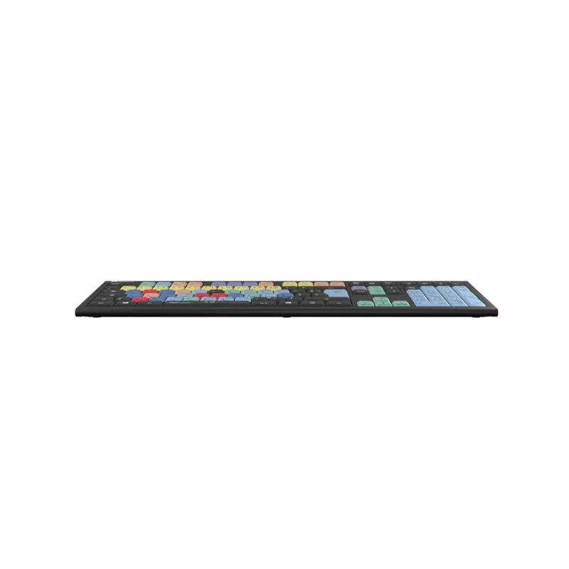 Näppäimistö Logickeyboard LKB-CBASE-A2PC-FR yleisnäppäimistö USB AZERTY ranska musta