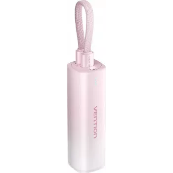 Powerbank Vention FHWR0, kannettava USB-C/USB-A-laturi, yleinen yhteensopivuus