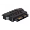 Adapteri SATA SATA 22-pin BM SATA 13-pin M musta DeLOCK