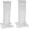 Eurolite 32000050 2x Stage Stand, säädettävä, suojuksella ja laukulla, valkoinen
