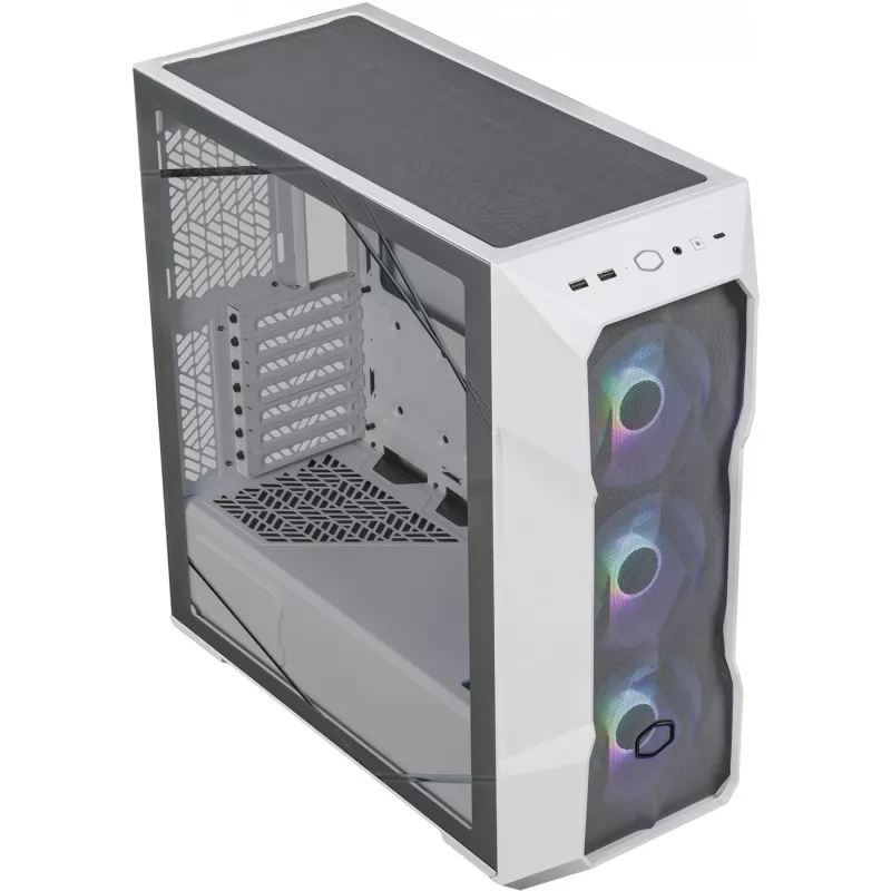 PC-kotelo Cooler Master MasterBox TD500 Mesh V2 Midi Tower valkoinen