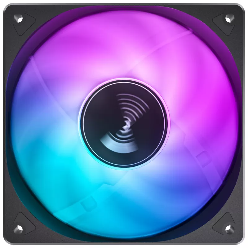 JONSBO SL-120CW 120 mm RGB-kotelotuuletin, 3-pin, valkoinen