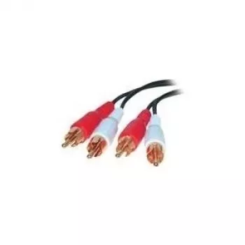 Kaapeli HiFi Audio RCA 2-way (St)/(St) 2,5m *shiverpeaks basic* (BS40504)