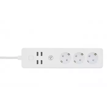 Tellur WiFi älypistorasia 3 AC-pistorasialla ja 4 USB-portilla (4A)