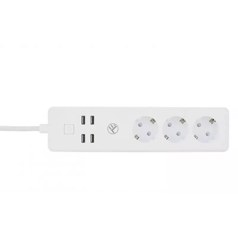 Tellur WiFi älypistorasia 3 AC-pistorasialla ja 4 USB-portilla (4A)