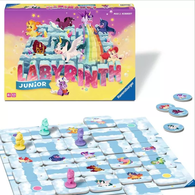 Lautapeli Ravensburger 23046 — perheystävällinen asettelupeli, 15 min peliaika, 4-vuotiaasta