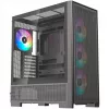 PC-kotelo Silentware Air 2000 A-RGB musta — Mid-Tower, karkaistusta lasista valmistettu sivupaneeli