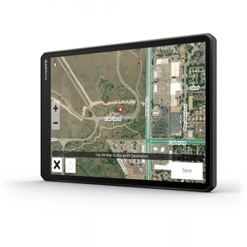 Garmin Camper 1095 MT-D EU matkailuauton navigaattori, 10,1" TFT-kosketusnäyttö 1280 x 800, 32 GB, microSD, Euroopan kartat, 554 g, musta (010-02749-10)