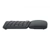 Logitech ERGO K860 - näppäimistö - langaton - 2,4 GHz, Bluetooth 5.0 - QWERTY - espanjalainen - grafiitti