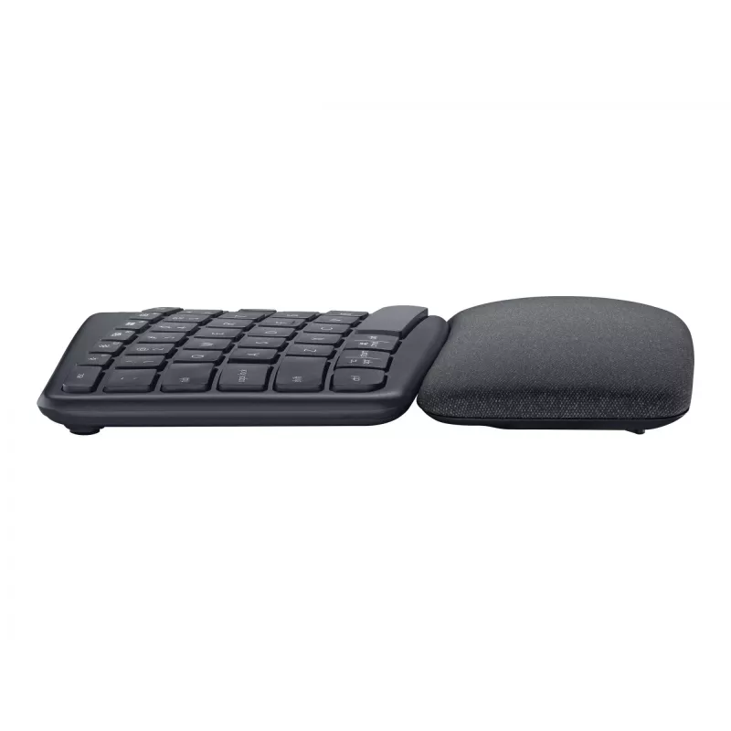 Logitech ERGO K860 - näppäimistö - langaton - 2,4 GHz, Bluetooth 5.0 - QWERTY - espanjalainen - grafiitti