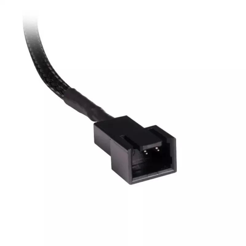3-Pin-tuulettimen jatkokaapeli Alphacool 18686 — 30 cm, naaras uros