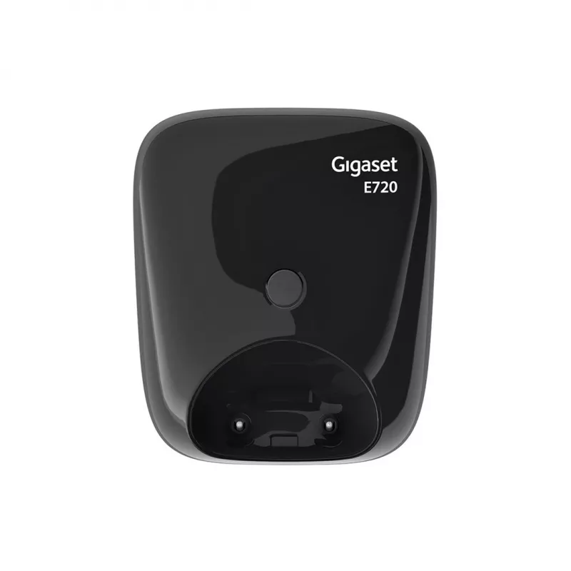 Gigaset E720 analoginen/DECT-puhelin numeronäytöllä musta