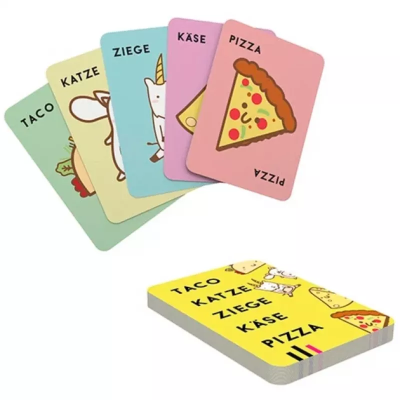 Taco Cat Goat Cheese Pizza, korttipeli
