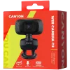 CANYON web-kamera C3 HD 720p musta