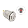 Painonappipaneeli DeLOCK 20981 hopea 230V 3A