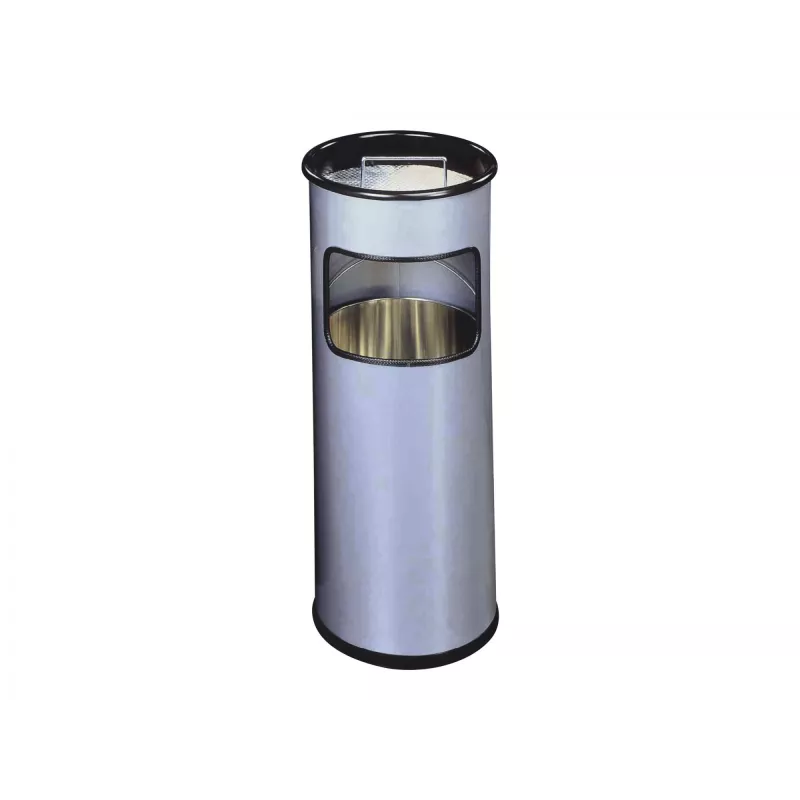 Durable tuhka-/jäteastia - pyöreä - 17 L - metalli