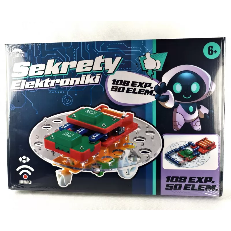 Opetus elektroniikkasarja Dromader Zestaw Sekrety elektroniki - Intelligent vehicle kit