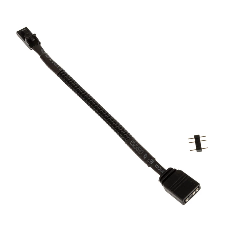 ARGB-3-Pin sovitinkaapeli Kolink L1-3ADP1-15 – 15 cm, 3-Pin-ARGB-muunnin
