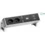 Bachmann DESK2 2xUK 1xUSB A&C 22W 0,2 m (902.913)