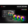 SAVIO VELOX 360 mm CPU-nestekühler ARGB
