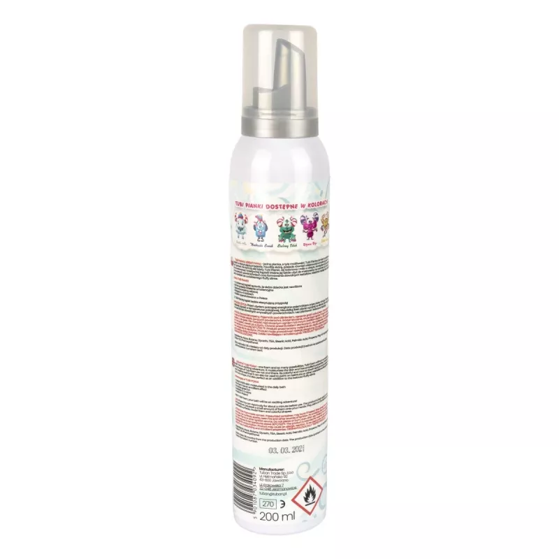 Kylpyvaahtolelu Tuban TUBI FOAM WHITE 200 ml