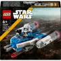 LEGO Star Wars Captain Rex Y-Wing Microfighter keräilykappale – Kloonisotien avaruusaluslelu, jossa hahmon minifiguuri pojille 6-vuotiaasta alkaen