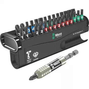 Wera 05057697001 Bit-Check 30 Impaktor 2 ruuvauskärkisarja
