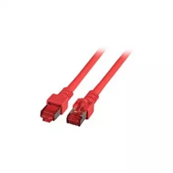 EFB-Elektronik RJ45-verkkokaapeli Cat.6 S/FTP LSZH punainen 0,15m valmistaja: EFB Elektronik (K5512.0,15)