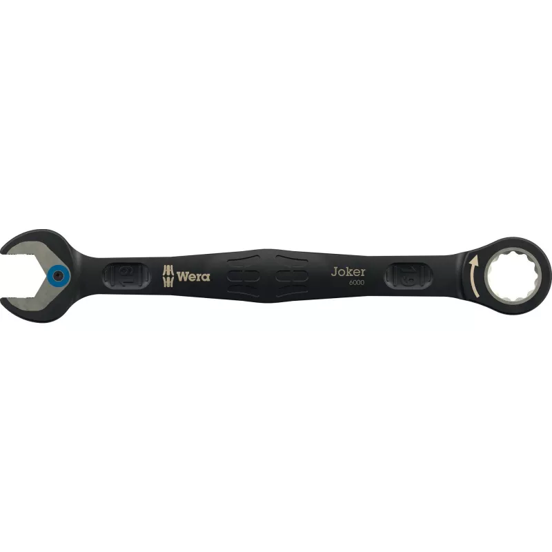 Wera 6000 Joker Black Edition räikkäyhdistelmäavainsarja, 11 kpl