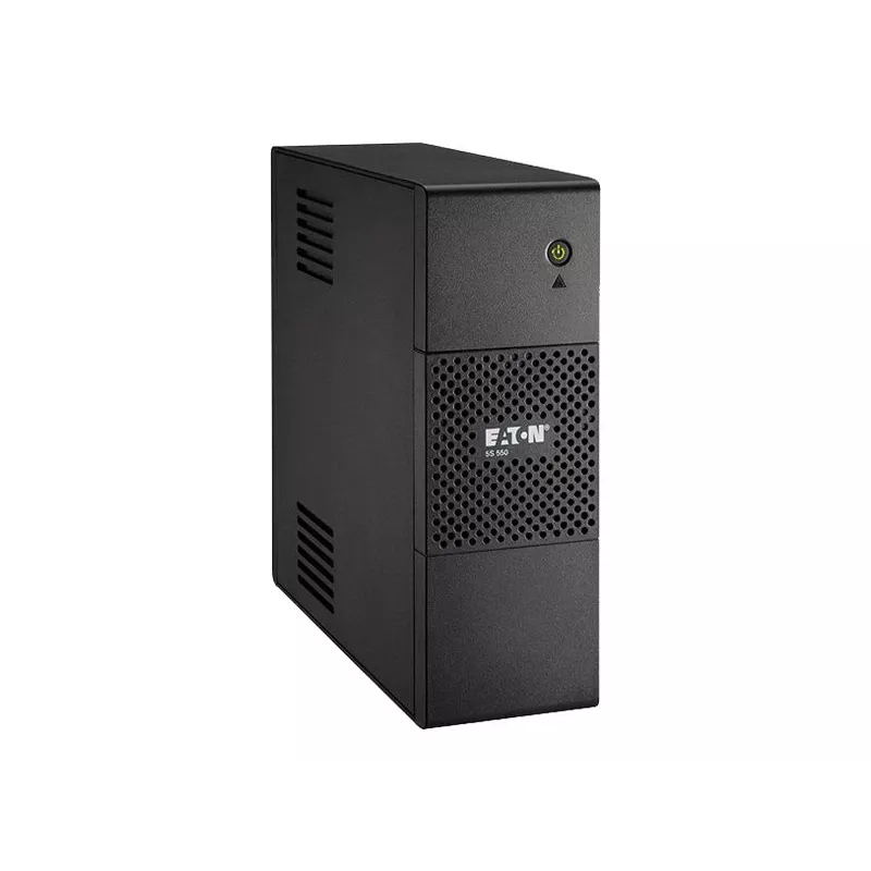 Eaton 5S 700i UPS-laite, Line-Interactive, 700 VA / 420 W, 6 AC-pistorasiaa, USB, tower, musta