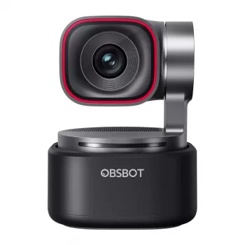 Web-kamera Obsbot Tiny 3 PTZ 4K Obsbotilta — kompakti 4K-PTZ-kamera suoratoistoon ja kokouksiin