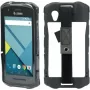 MOBILIS CASE Protech TPU-kotelo TC 51/52/56/57 - joustava käsilenkki kynänpidikkeellä - väri musta (052046)