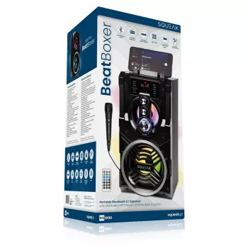 BeatBoxer Bluetooth 5.1 -kaiutin - Bluetooth-kaiutin karaokella