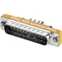 Sarjaporttiliitäntäkaapeli Renkforce RF-4543257 — 1× SUB-D 9-napainen (uros) – 1× SUB-D 25-napainen (naaras)