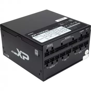 SAMA XPH-1000A, PC-virtalähde 1x 12-pin High Power GPU, 3x PCIe, kaapelinhallinta, 1000 wattia