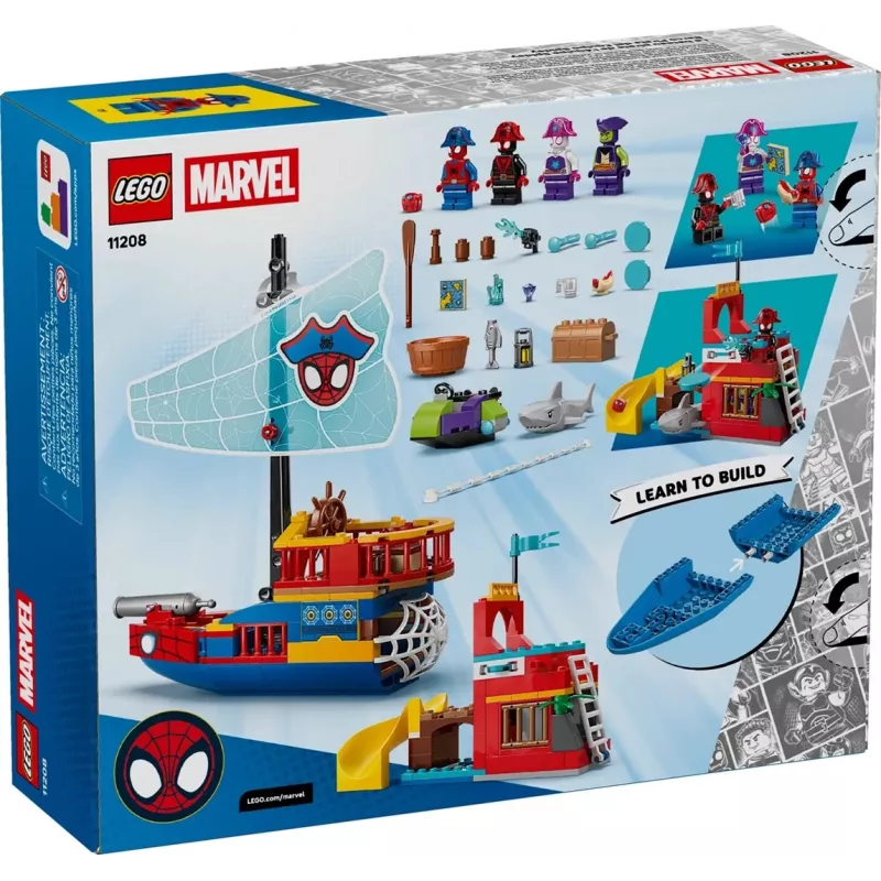 LEGO MARVEL 11208 Team Spidey merirosvolaiva