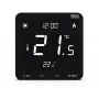 Johdollinen kaksipisteinen huonetermostaatti ST-297z v3 Tech Controllers — uppoasennus, musta
