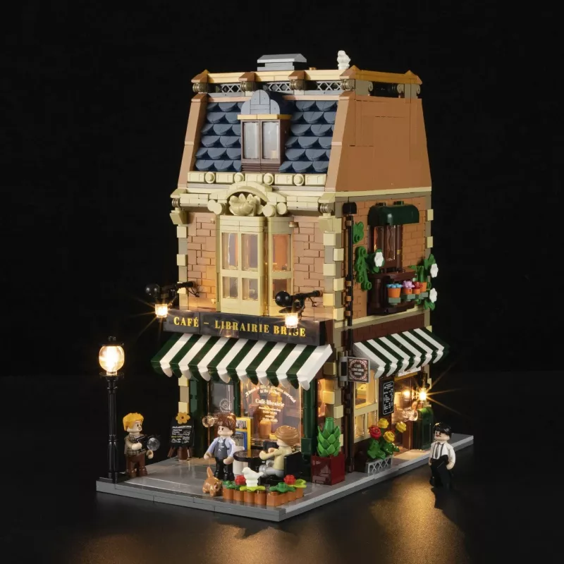 Lumibricks kirjakahvila, rakennuslelu